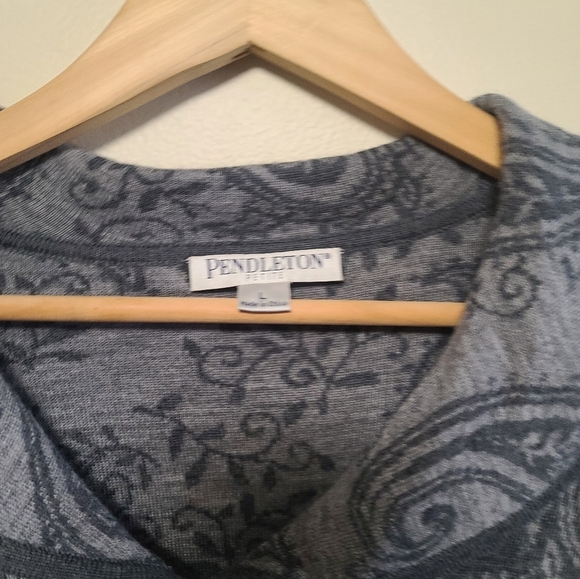 Pendleton wool Cardigan size LP - Picture 6 of 7